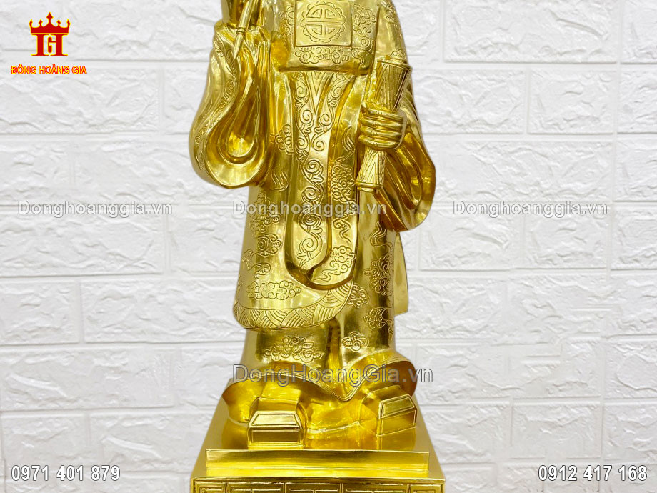 Nguyên liệu chế tác tượng Nguyễn Trãi là đồng cao cấp loại I